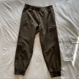 Zara Army Green Joggers